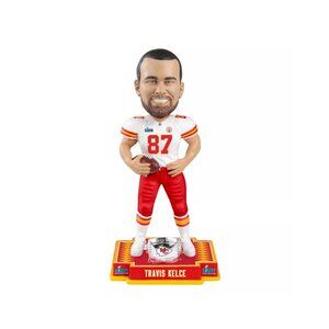 FOCO Kansas City Chiefs Travis Kelce Super Bowl LVII Champions NFL Bobblehead